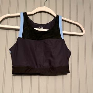 MPG navy sports bra